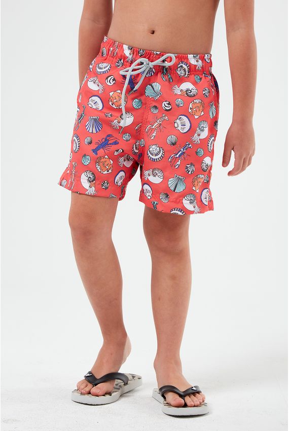 Shorts Lagosta Boys-Romã