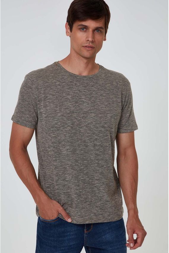 Camiseta Eco Flame - I23-Khaki