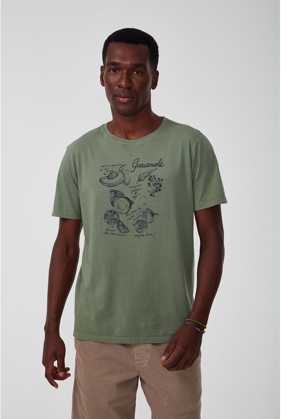 Camiseta Guacamole - V24-Verde - Selva