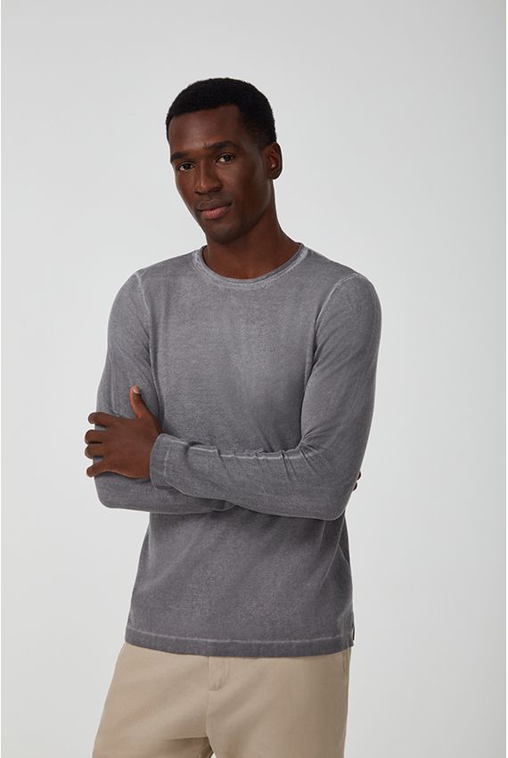 Tricot Pull Stone - V24-Aço