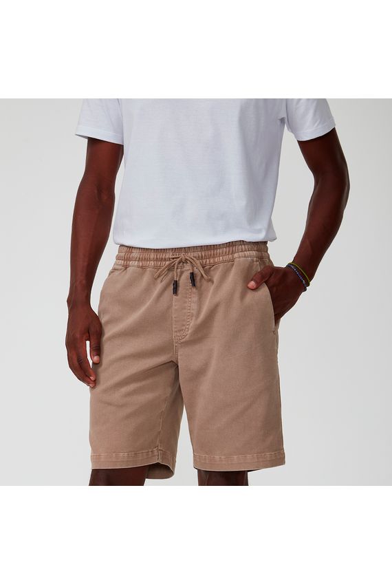 Bermuda Eco Comfort Recortes - V24-Khaki