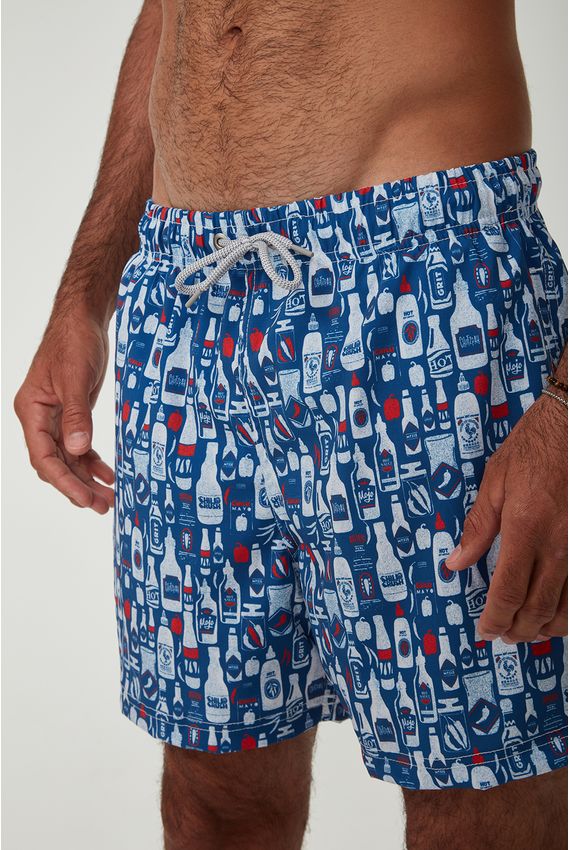 Shorts Agua Hot Sauce - V24-Indigo