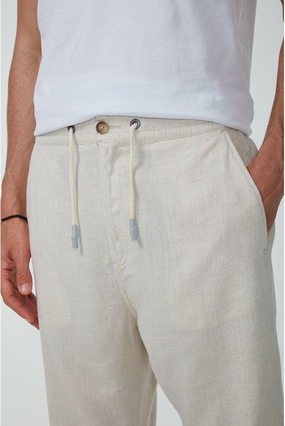 Calca Relax Linho - V24-Naturall
