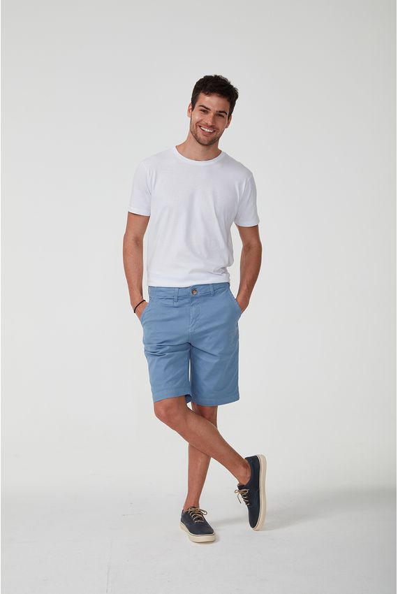 Bermuda Chino - V24-Azul Delave