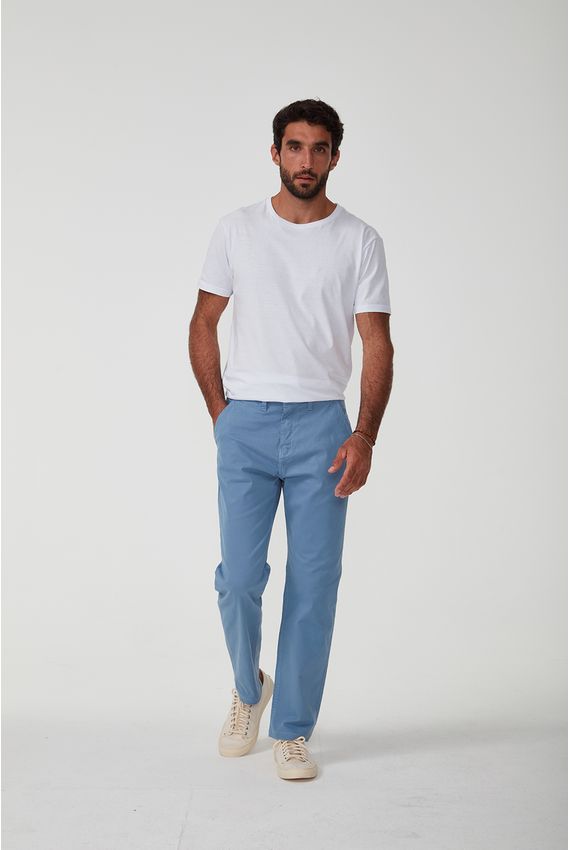 Calca Chino - V24-Azul Delave