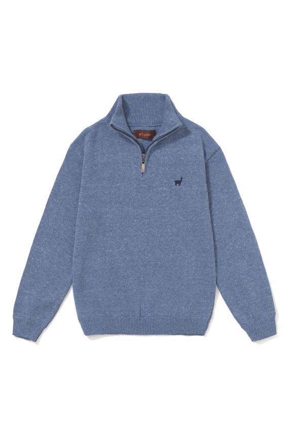 Tricot Pablo Boys - I24 - Azul Mescla