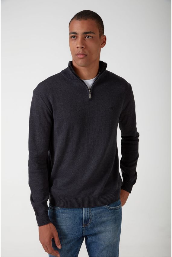 Tricot Pablo - I24 - Preto Mescla