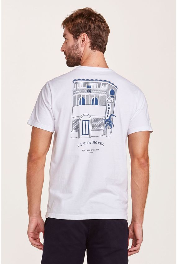 Camiseta La Vita Hotel Branca