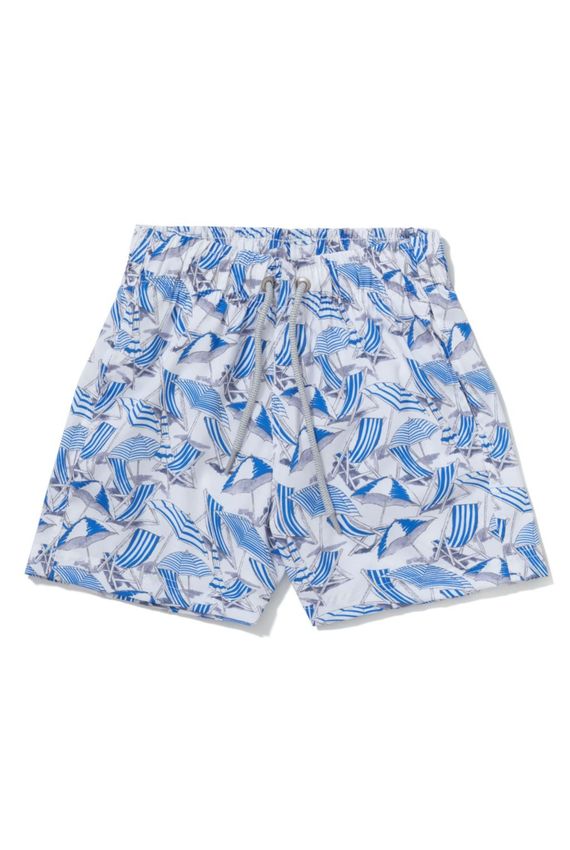 Short Água Cadeira Praia Boys Azul Claro