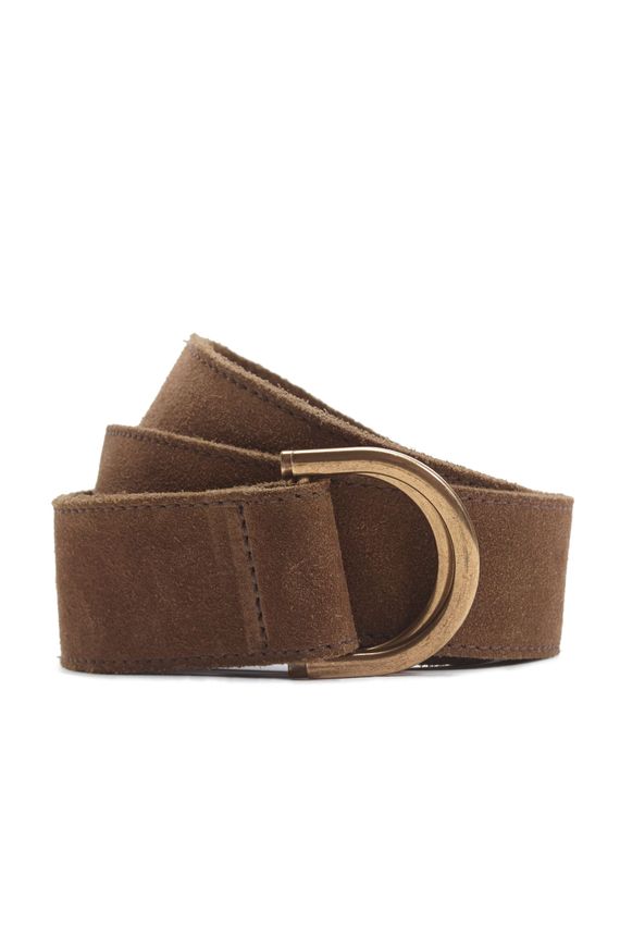Cinto Camurça Marrom