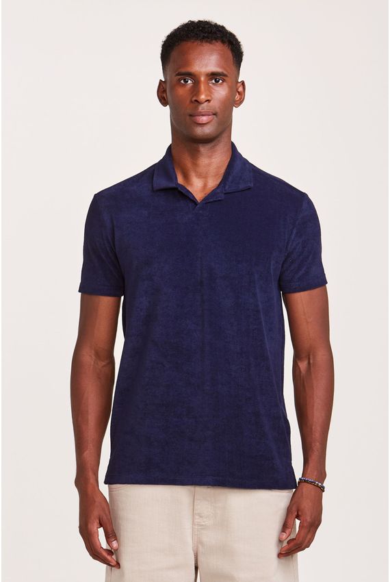 Polo Plush Azul Marinho