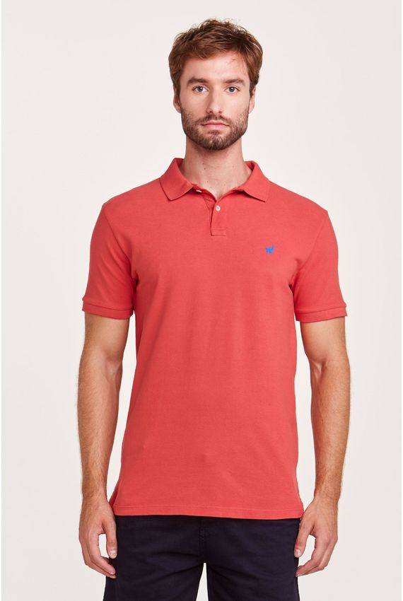 Polo Lhama Malha Piquet Melancia