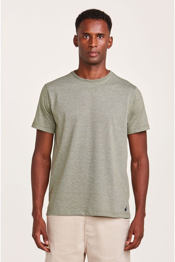 Camiseta Mini Listras Verde