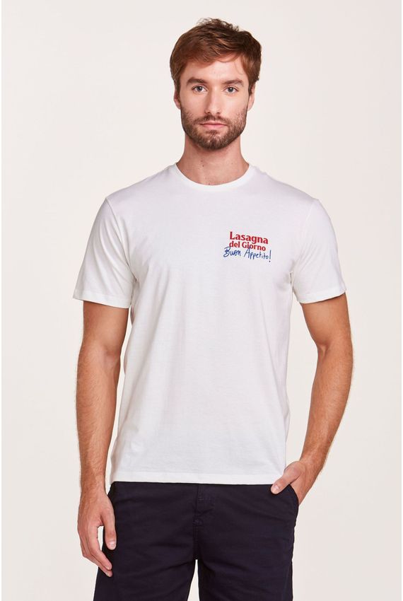 Camiseta Lasanha Off White