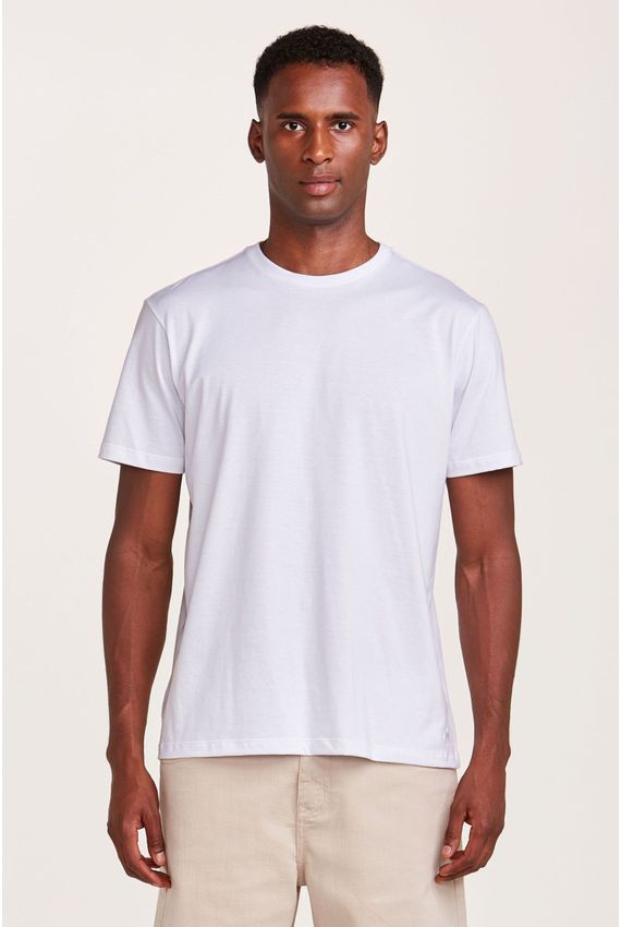 Camiseta Algodão Premium Branca