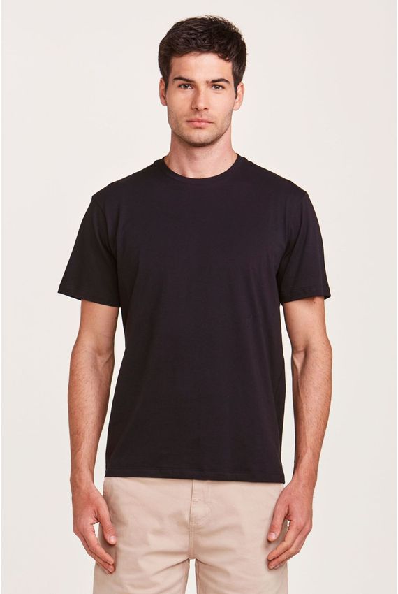 Camiseta Algodão Premium Preta