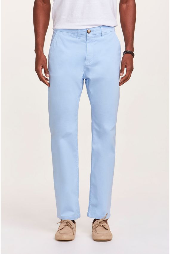 Calça Chino Azul Claro