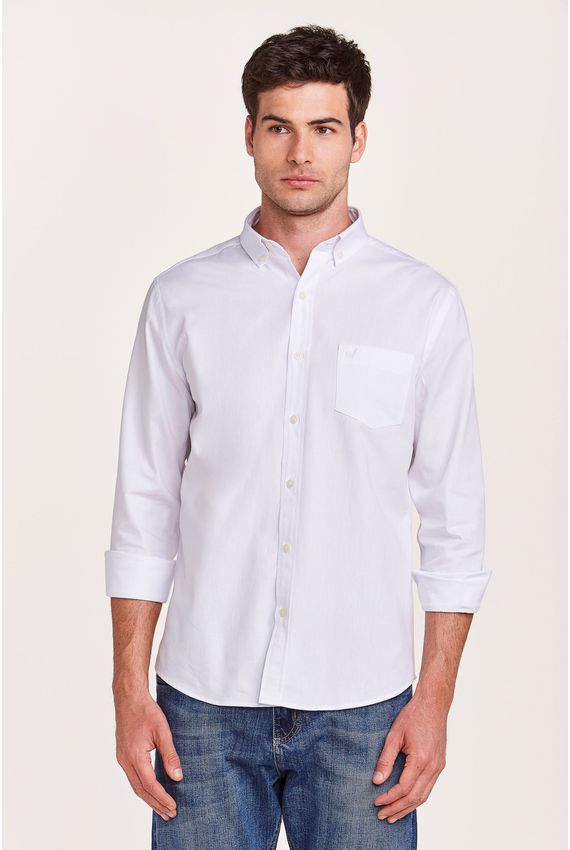 Camisa Chambray Branca