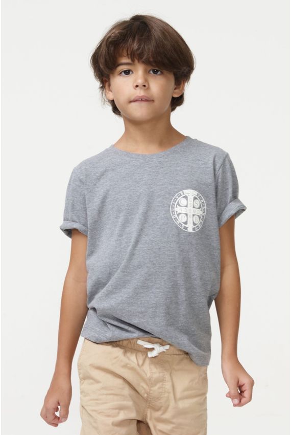 Camiseta Sao Bento Boys - V24-Cinza Mescla