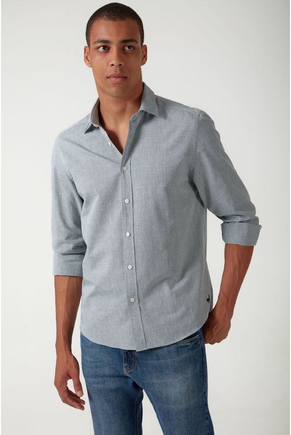 Camisa Chambray - I24 - Verde