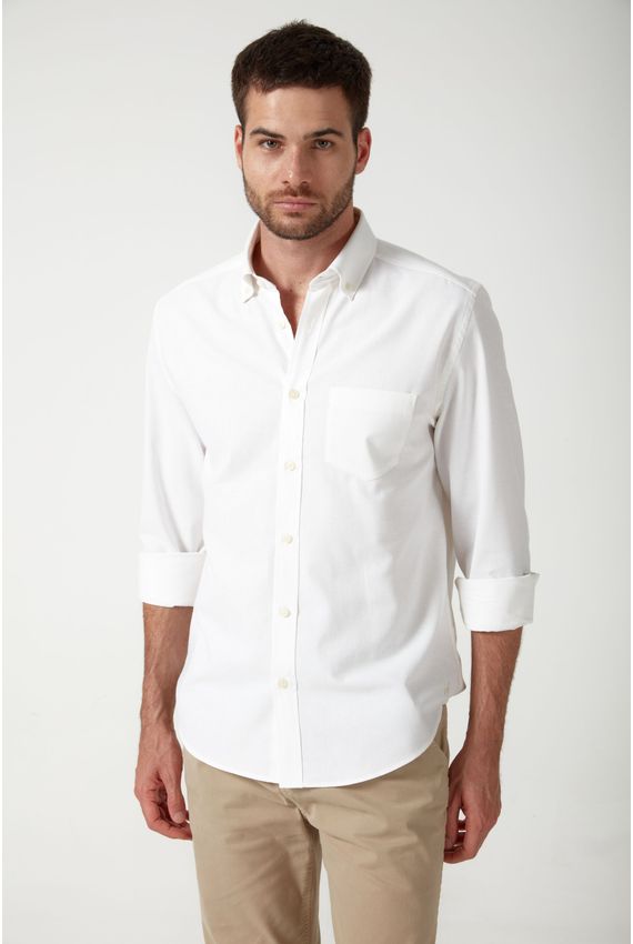 Camisa Bd Oxford - I24 - Branco