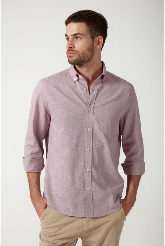 Camisa Bd Oxford - I24 - Vinho