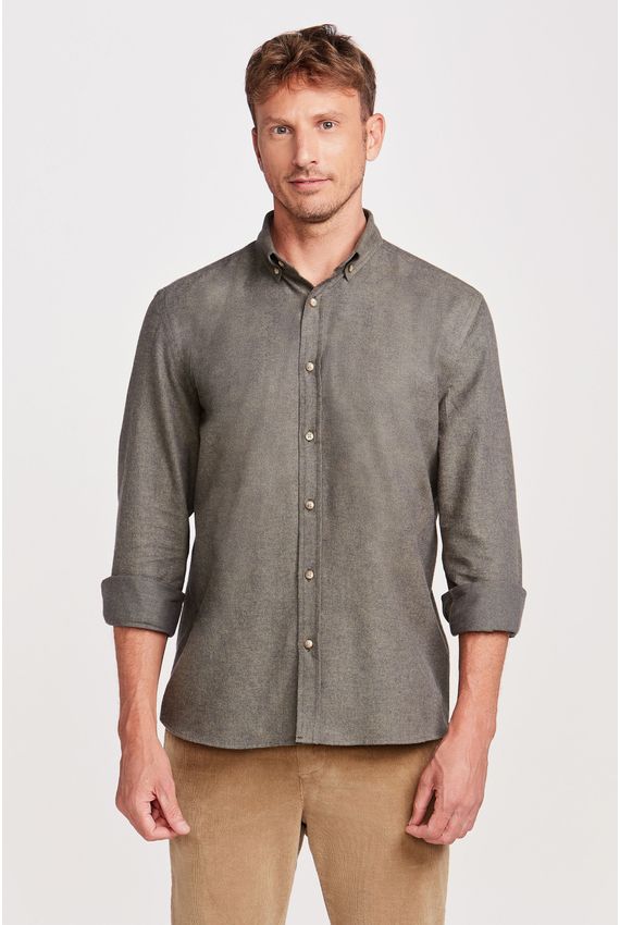 Camisa Bd Flanela Verde