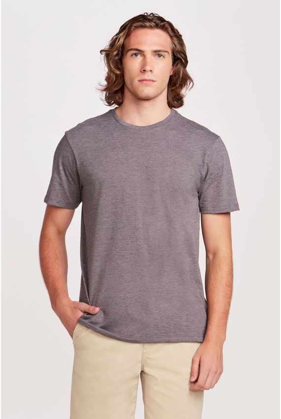 Camiseta Eco Flamê Cinza