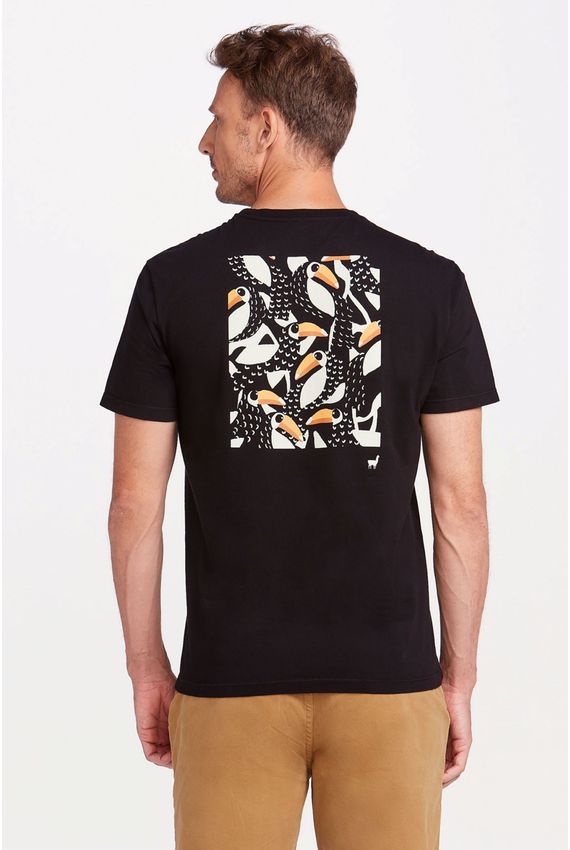 Camiseta Tucanos Preta