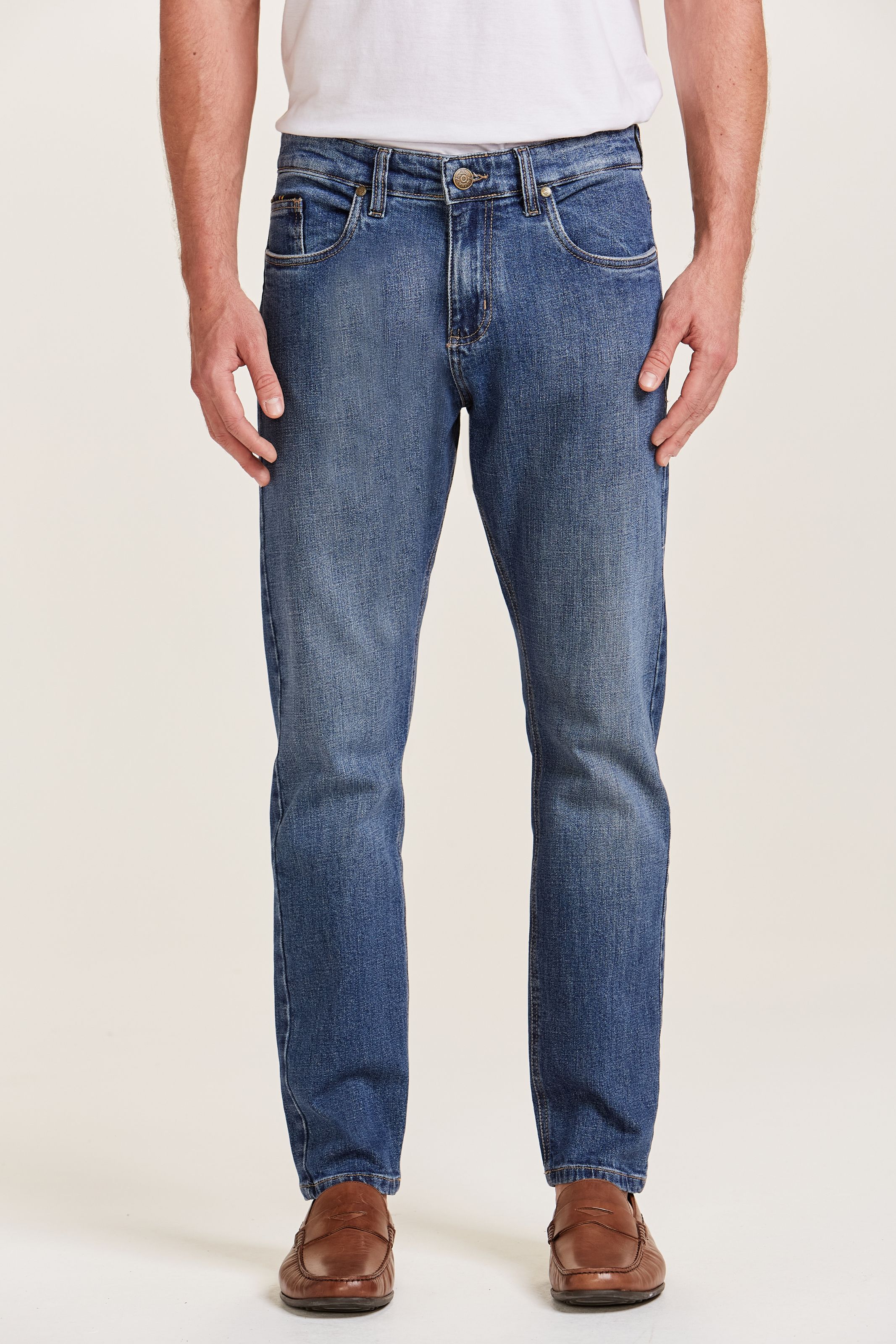 Calça Jeans Dirty Azul Escura 38 | Zapälla