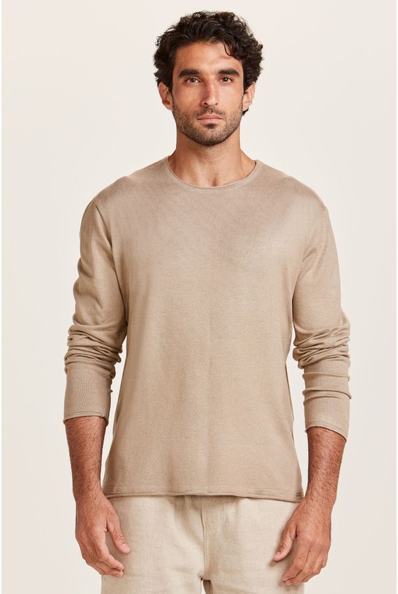 Tricot Pull Khaki