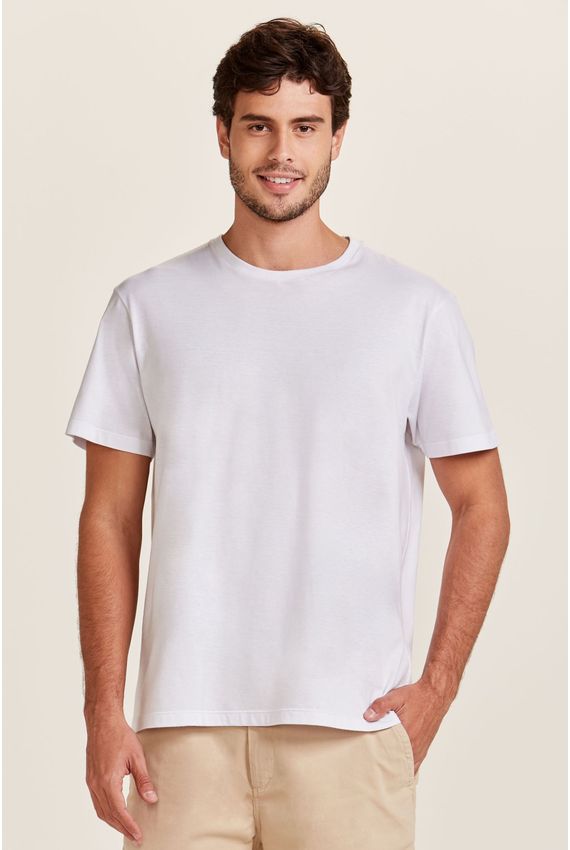 Camiseta Pima Branca