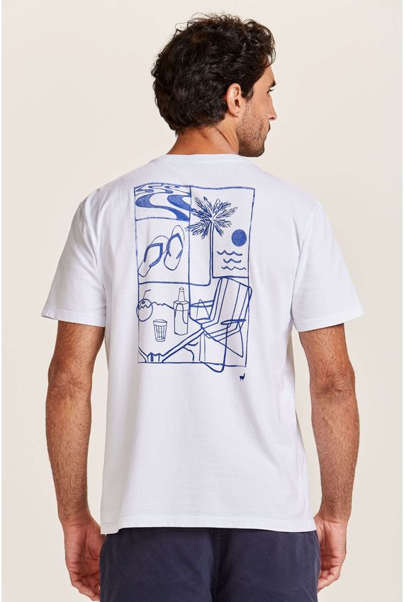 Camiseta Masculina Boteco Branca