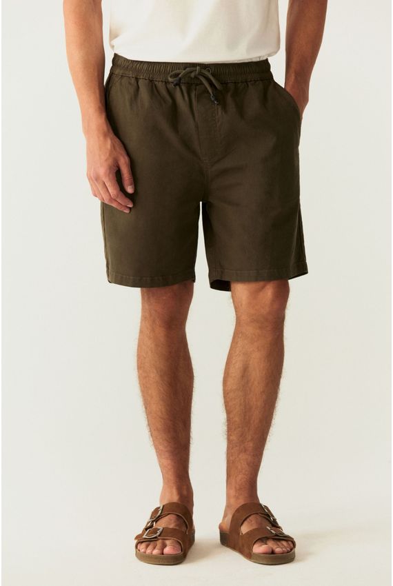 Bermuda Relax Sarja Verde Militar